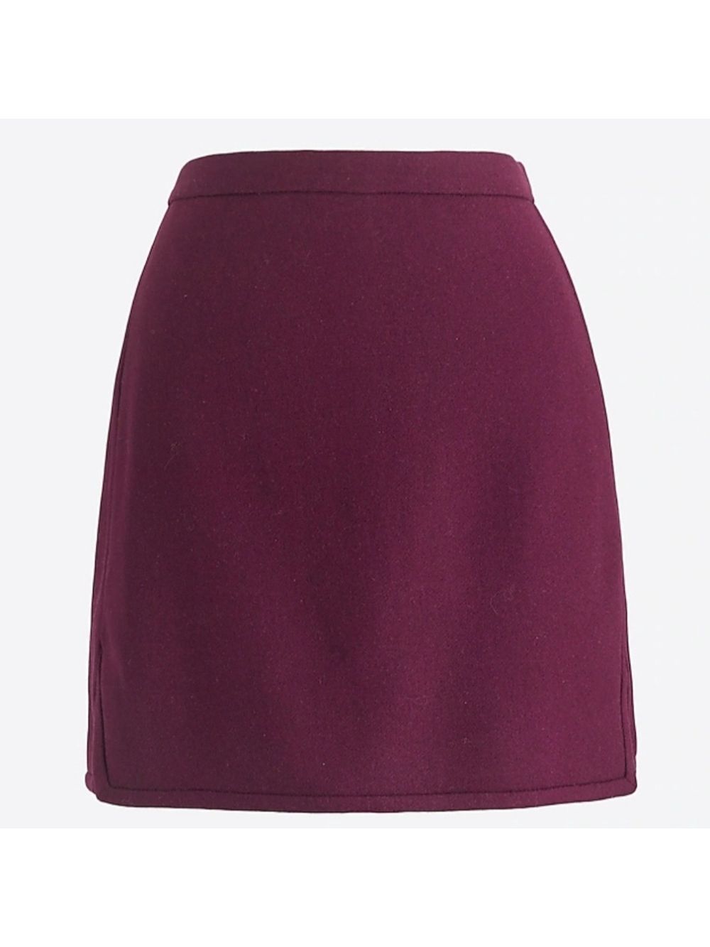 J.Crew | Double-Notch Wool A-Line Mini Skirt with Pockets